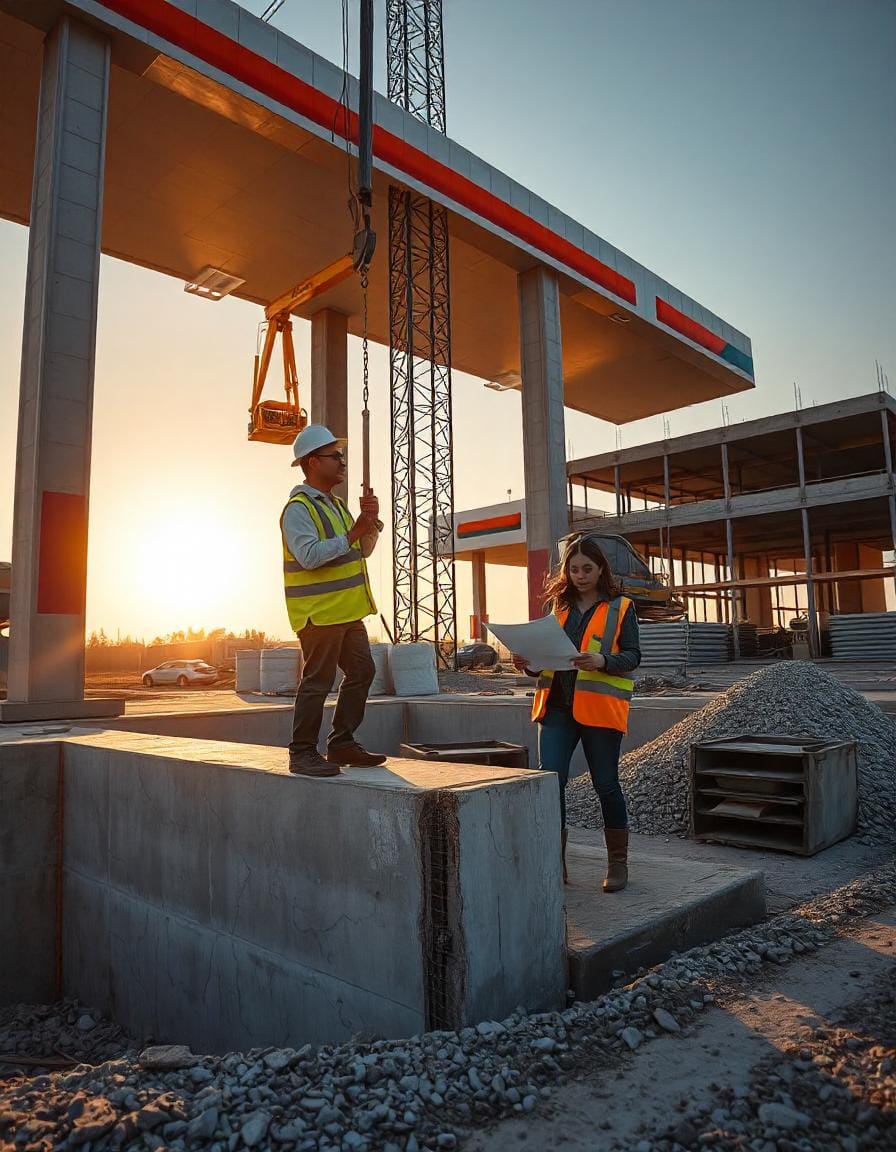 estaciones de servicio construidas por Biosic sas Colombia
